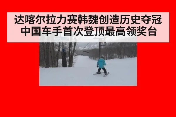 达喀尔拉力赛韩魏创造历史夺冠 中国车手首次登顶最高领奖台